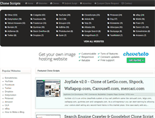 Tablet Screenshot of clonescripts.com